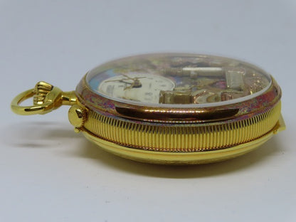 Pocket hand-wound pocket watch