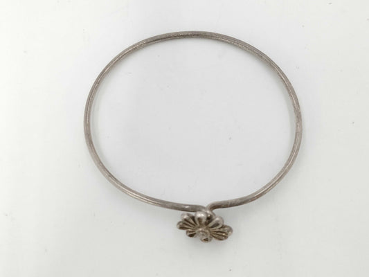 Tiffany & Co. Tiffany & Co. Tiffany & Co. Tiffany Flower Sterling Silver 925 Bangle Bracelet/Bangle