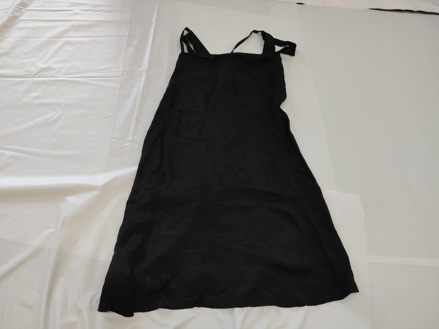 Ys Yohji Yamamoto Thin Modified Cami Dress in Black