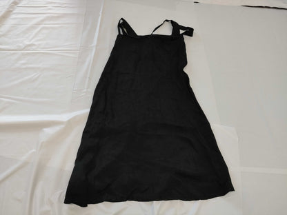 Ys Yohji Yamamoto Thin Modified Cami Dress in Black