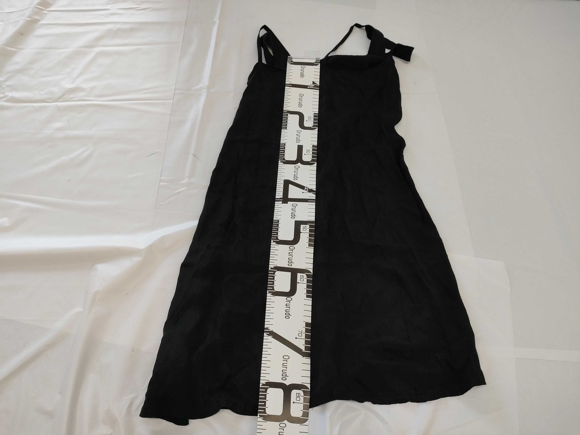Ys Yohji Yamamoto Thin Modified Cami Dress in Black