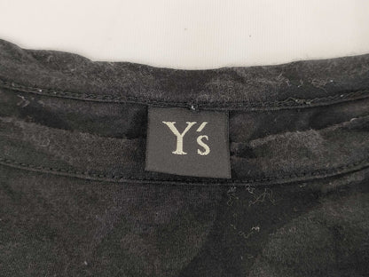 Ys Yohji Yamamoto All-Over Print T-Shirt, Black, Size 2