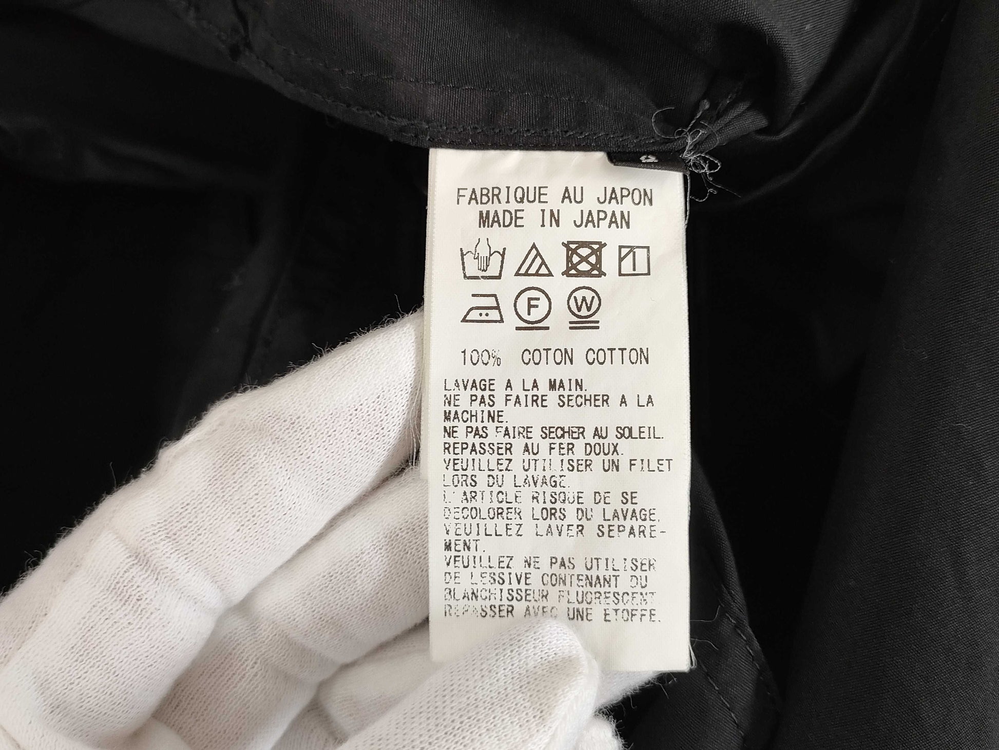 Ys Yohji Yamamoto Pocket Short Sleeve Shirt, Black, Size 2
