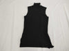 Ys Yohji Yamamoto Turtleneck Sleeveless Top, Black, Size 3
