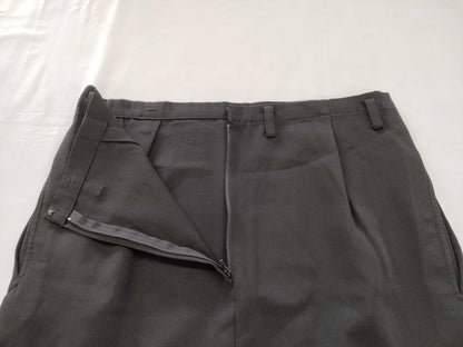 Ys Yohji Yamamoto wool tight long skirt in black