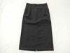 Ys Yohji Yamamoto wool tight long skirt in black