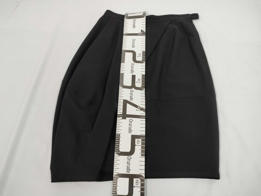 COMME des GARCONS toricot COMME des GARCONS early archive deformed wool tight skirt in black, size M