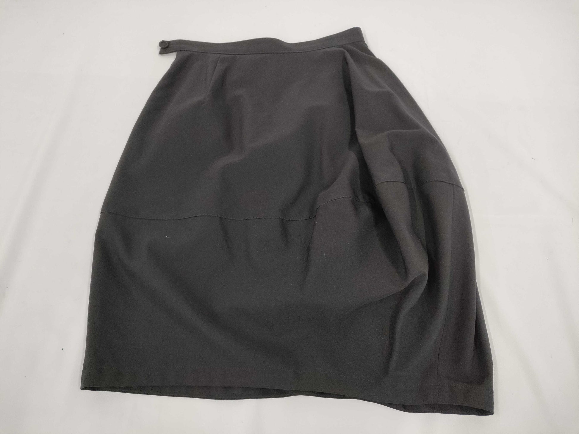COMME des GARCONS toricot COMME des GARCONS early archive deformed wool tight skirt in black, size M