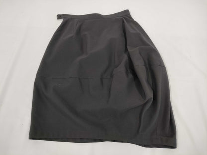 COMME des GARCONS toricot COMME des GARCONS early archive deformed wool tight skirt in black, size M