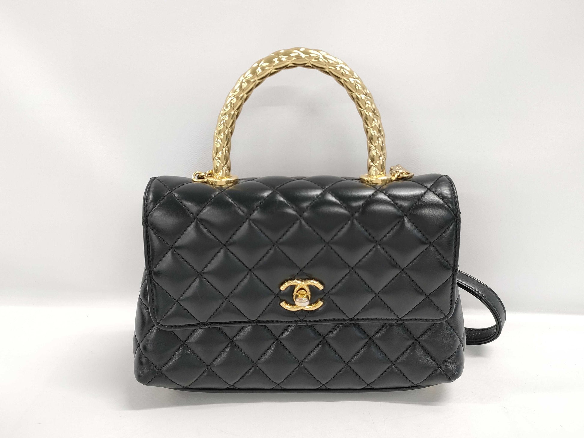 CHANEL Coco Handle 24 Shoulder Bag