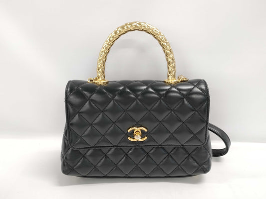 CHANEL Coco Handle 24 Shoulder Bag