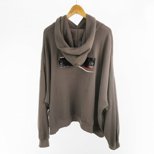 BALENCIAGA 22AW GAFFER HOODIE Campaign Logo Paint Design 713677 TNVG2 Pullover Hoodie Sweatshirt Gray L Balenciaga Japan Co., Ltd.