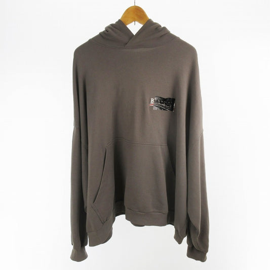 BALENCIAGA 22AW GAFFER HOODIE Campaign Logo Paint Design 713677 TNVG2 Pullover Hoodie Sweatshirt Gray L Balenciaga Japan Co., Ltd.