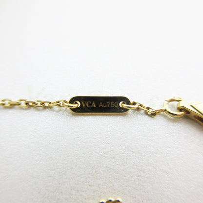Van Cleef & Arpels Sweet Alhambra Papillon Mother-of-Pearl Yellow Gold Au750 1.9g Bracelet/Bangle 