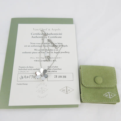 Van Cleef & Arpels Frivole Large 3PD White Gold Au750 9.5g Necklace 