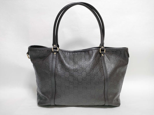 GUCCI Guccissima Gucci Tote Bag Shima Leather GG Pattern Tote Bag