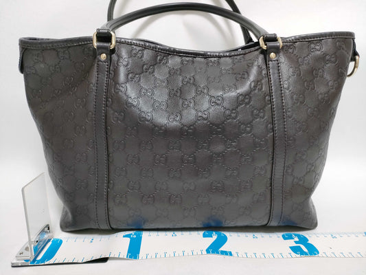 GUCCI Guccissima Gucci Tote Bag Shima Leather GG Pattern Tote Bag
