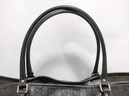 GUCCI Guccissima Gucci Tote Bag Shima Leather GG Pattern Tote Bag