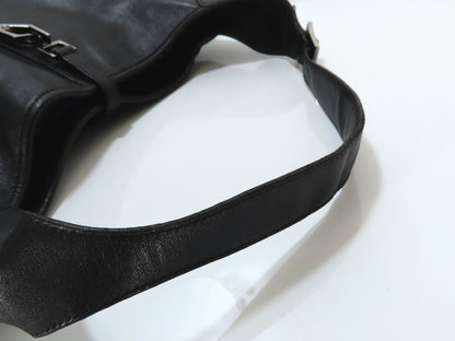 GUCCI Jackie Black Leather Bag
