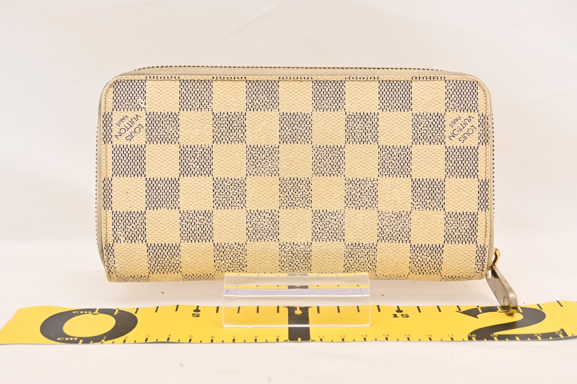 LOUIS VUITTON Damier Azur Zippy Wallet Long Wallet N60019 Wallet