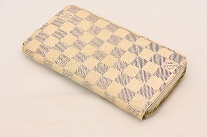 LOUIS VUITTON Damier Azur Zippy Wallet Long Wallet N60019 Wallet