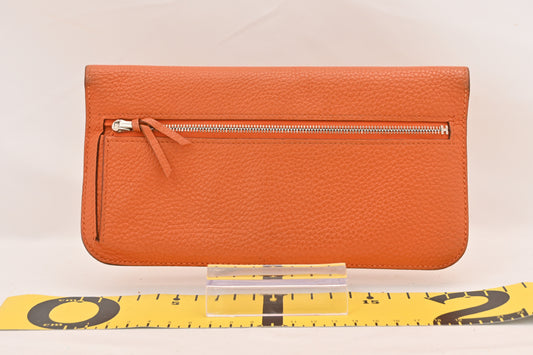 HERMES Dogon GM Long Wallet with N Stamp