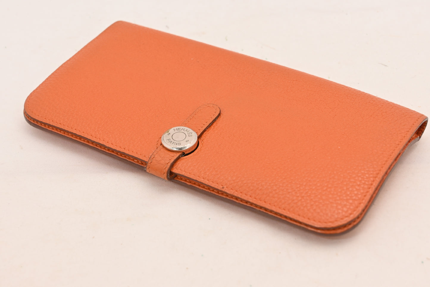 HERMES Dogon GM Long Wallet with N Stamp