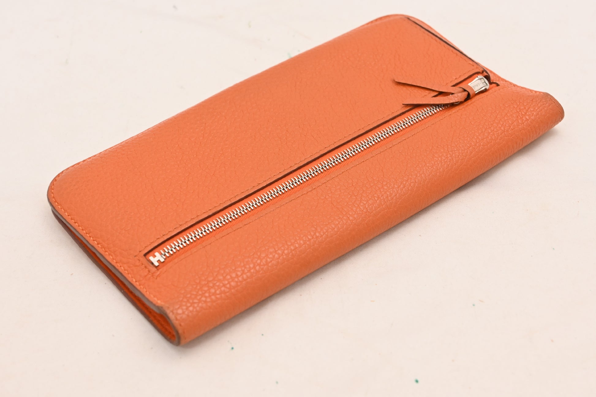 HERMES Dogon GM Long Wallet with N Stamp
