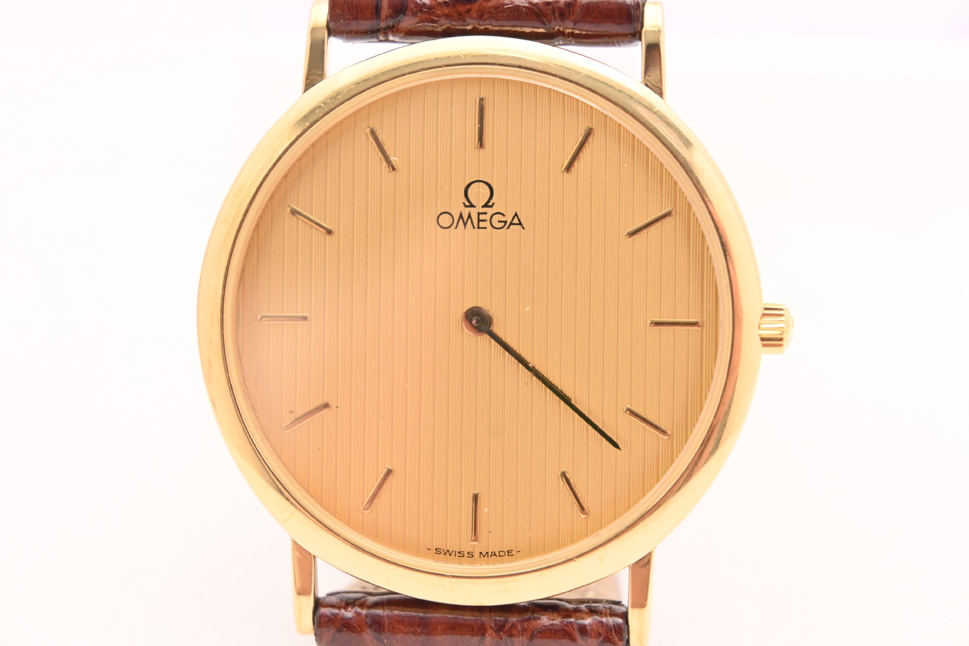 OMEGA DeVille Quartz Unmoving Boys' Watch