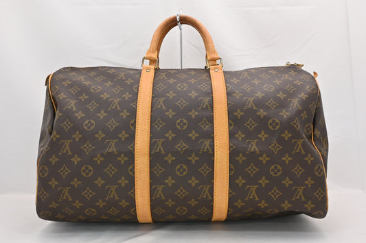 LOUIS VUITTON Monogram Keepall 50 Boston Bag Handbag M41426 Boston Bag