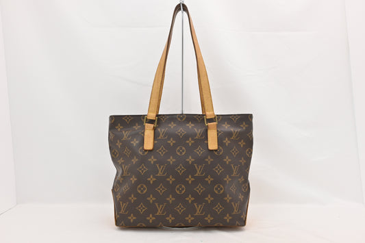 LOUIS VUITTON Monogram Cabas Piano Handbag M51148 Tote Bag