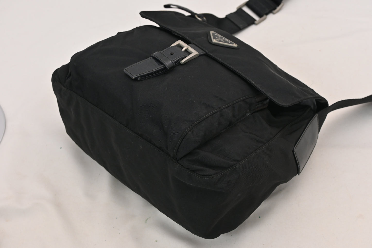 PRADA Prada Nylon Tessuto Black Shoulder Bag