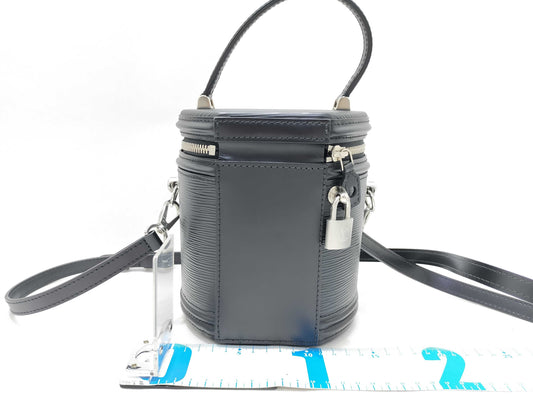 LOUIS VUITTON Epi Cannes M52226 Black RFID Enabled Handbag