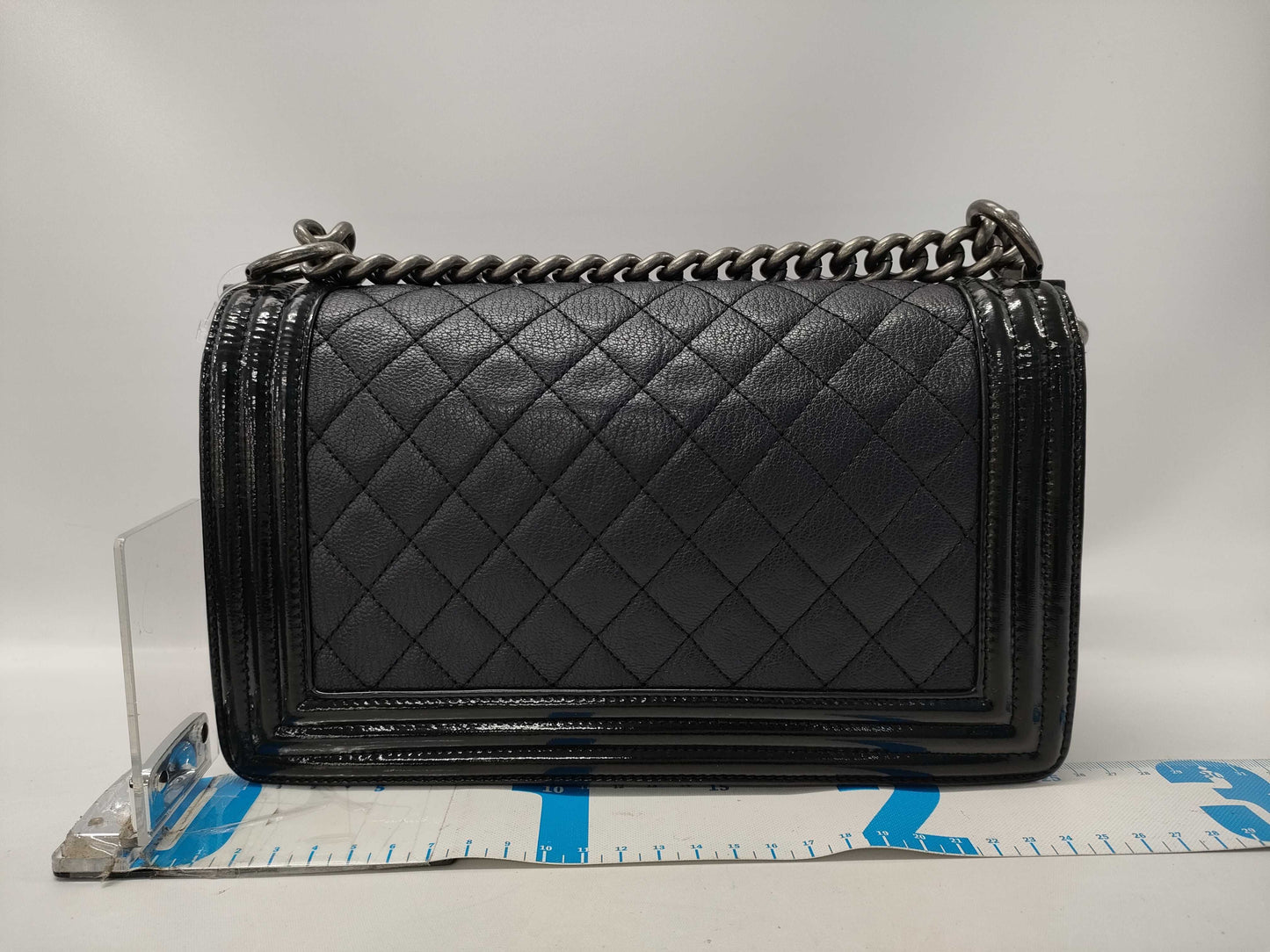 CHANEL Boy Chanel Matelasse Black 21 Series Chain Shoulder Bag