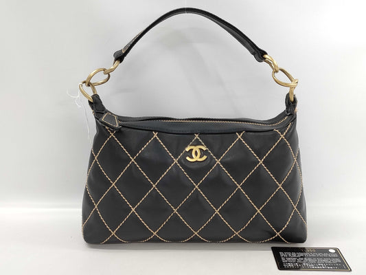 CHANEL Wild Stitch Shoulder Bag