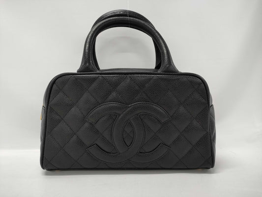 CHANEL Caviar Skin Deca Coco Handbag