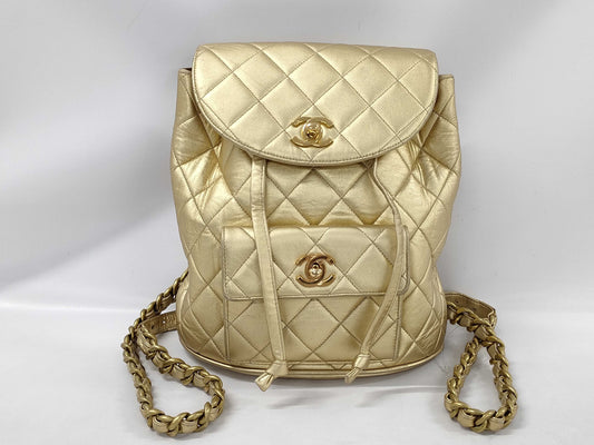 CHANEL Lambskin Matelasse Backpack, No. 3