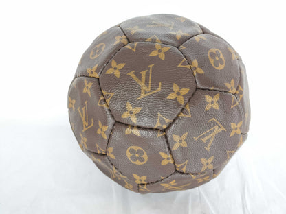 LOUIS VUITTON Monogram Soccer Ball, 1998 France World Cup, Limited Edition of 3,000, Includes Air Pump, Other Accessories