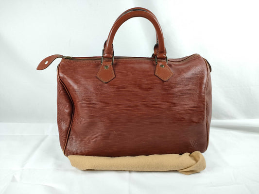 LOUIS VUITTON Epi LV Speedy Epi Handbag