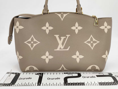 LOUIS VUITTON LV Petit Palais PM RFID Two-Tone Empreinte Handbag