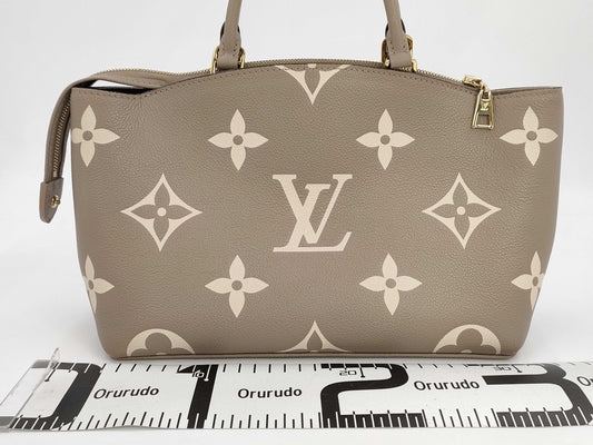 LOUIS VUITTON LV Petit Palais PM RFID Two-Tone Empreinte Handbag
