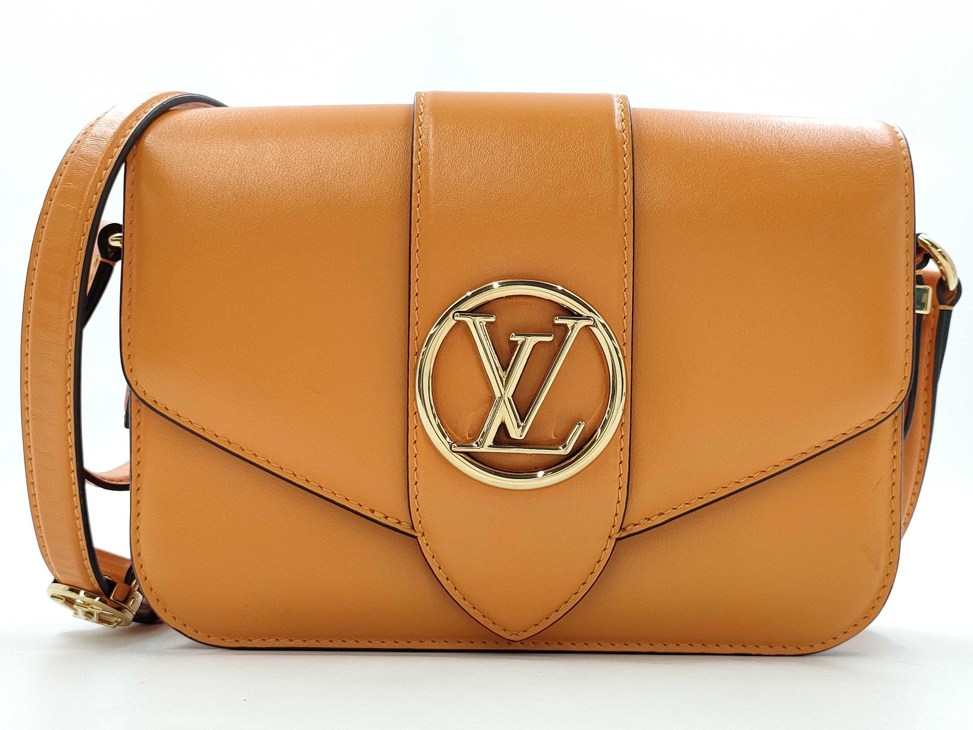 LOUIS VUITTON LV Pont Neuf Summer Gold FN1220 Shoulder Bag