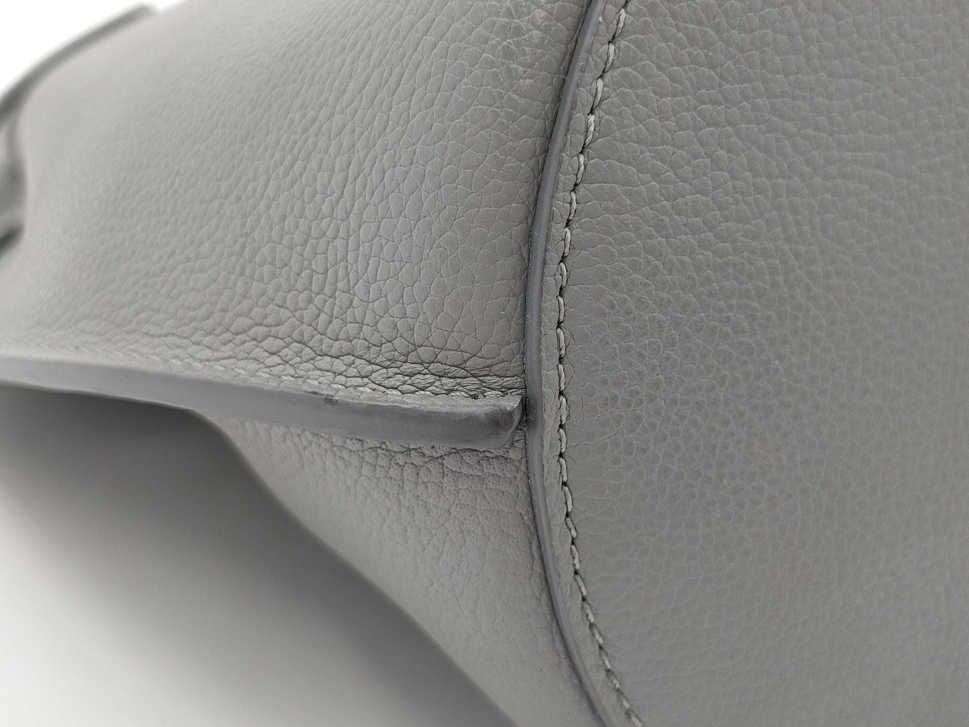 CELINE Big Bag Bucket Nano Gray Handbag