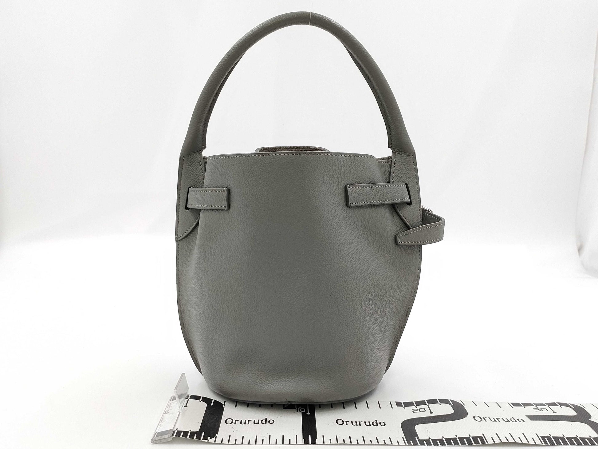 CELINE Big Bag Bucket Nano Gray Handbag