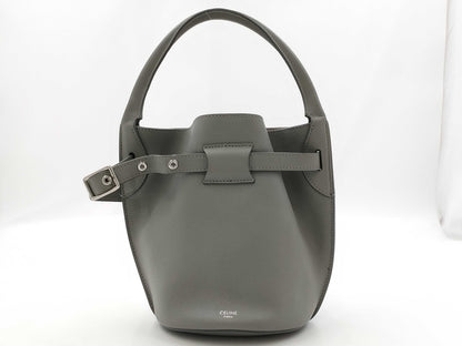 CELINE Big Bag Bucket Nano Gray Handbag