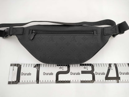 LOUIS VUITTON LV Discovery Bumbag Monogram Shadow Black RFID Waist Bag