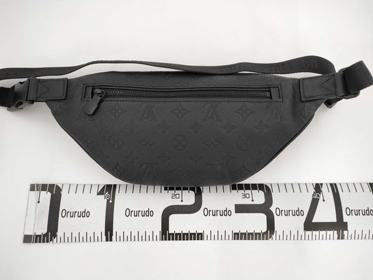 LOUIS VUITTON LV Discovery Bumbag Monogram Shadow Black RFID Waist Bag
