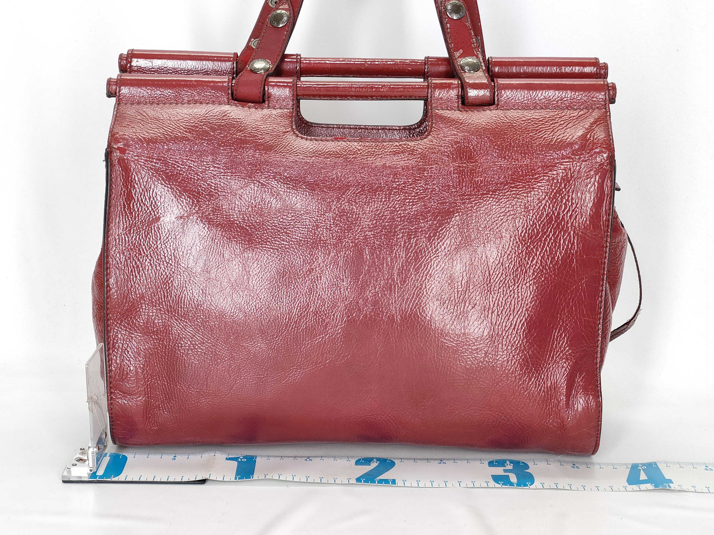 LOEWE 2-Way Handbag Red Handbag