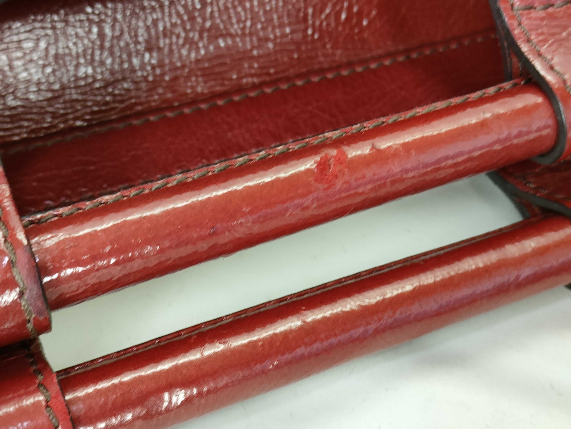 LOEWE 2-Way Handbag Red Handbag