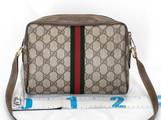 GUCCI GG Supreme GG Supreme Old Gucci 904.02.004 Sherry Line Shoulder Bag